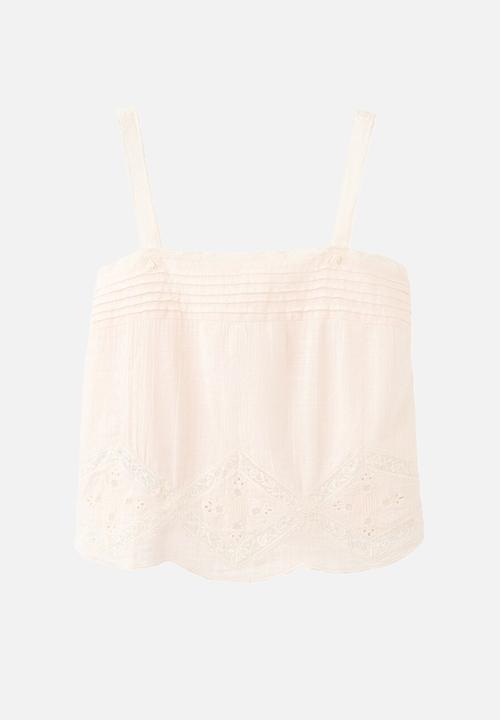 MANGO - Top mister - light/pastel pink