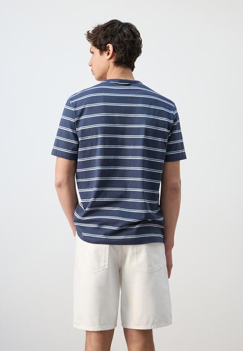 MANGO - T-Shirt Dyer - Navy
