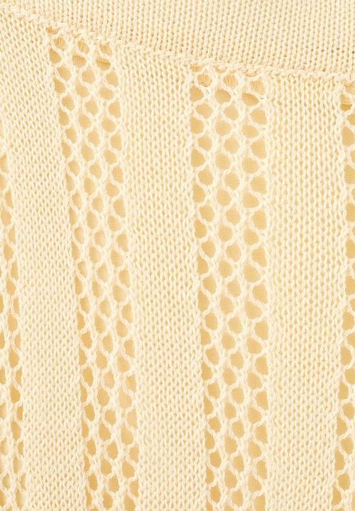 MANGO - Trousers lolai - light/pastel yellow