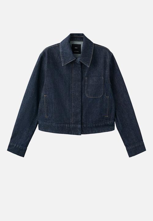 MANGO - Jacket newyork- open blue