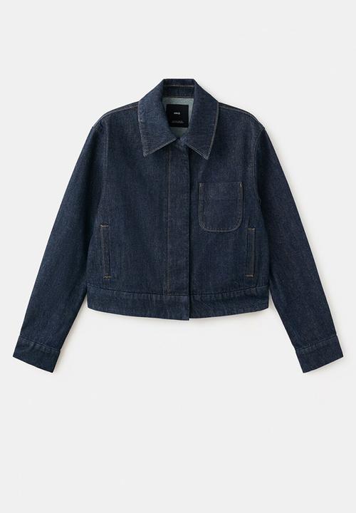 MANGO - Jacket newyork- open blue