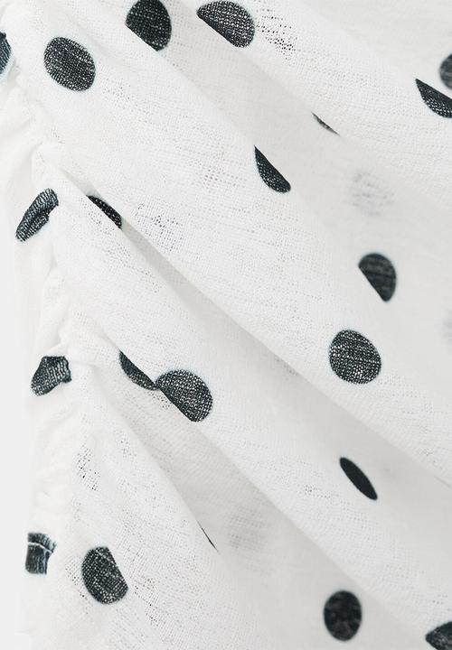 MANGO - Dress nevado - white