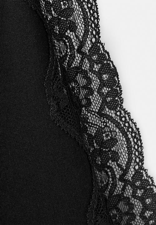 MANGO - Top sofia - black