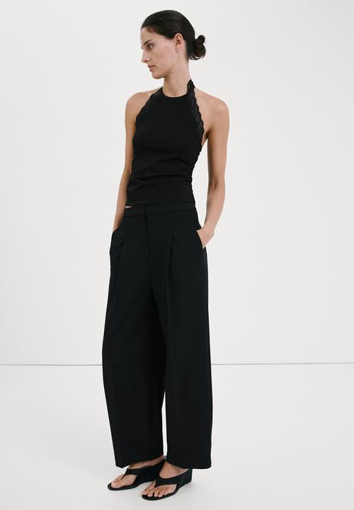 MANGO - Top sofia - black