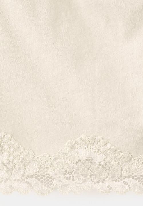 MANGO - Top kristen - light beige
