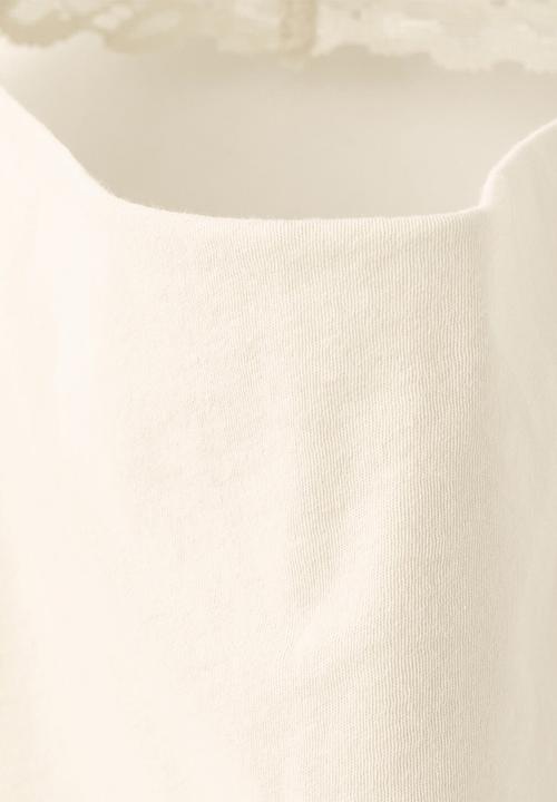 MANGO - Top kristen - light beige