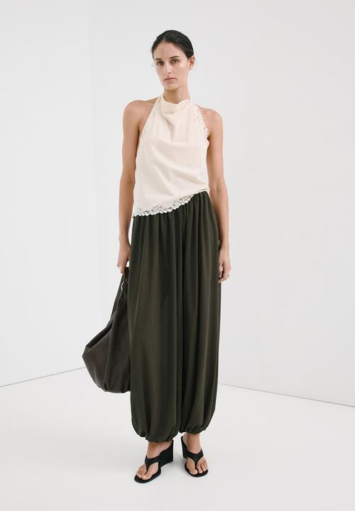 MANGO - Top kristen - light beige