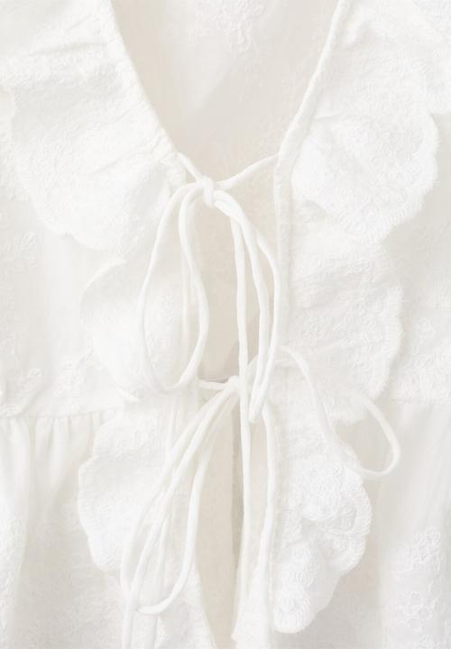 MANGO - Blouse glicine - natural