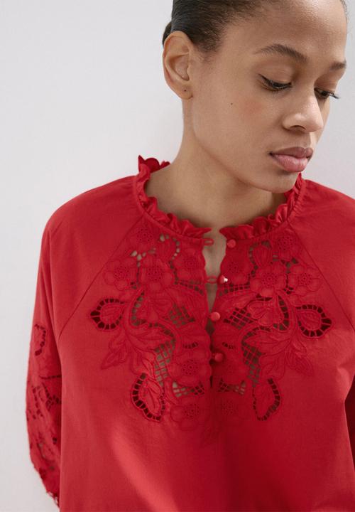 MANGO - Blouse betty - red