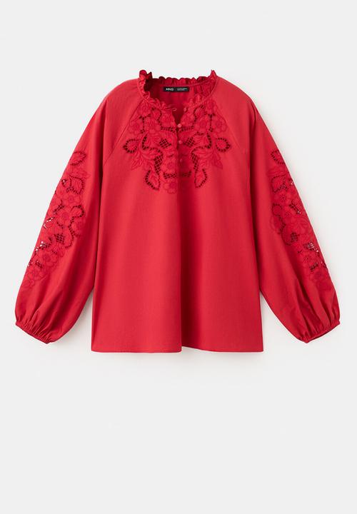 MANGO - Blouse betty - red