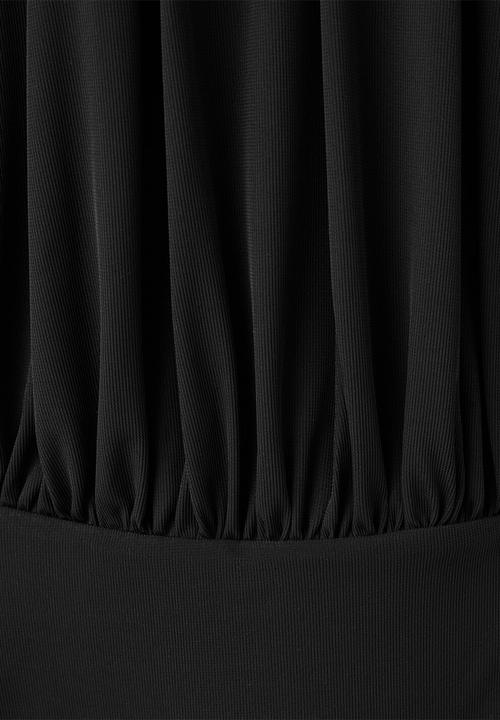 MANGO - Dress jelly - black