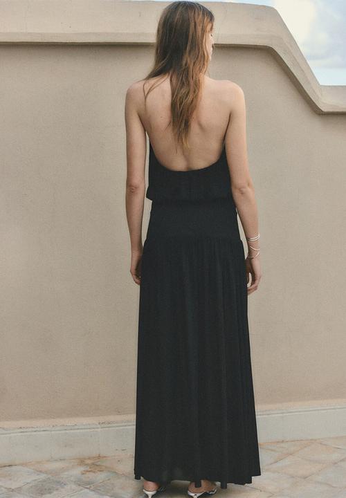 MANGO - Dress jelly - black