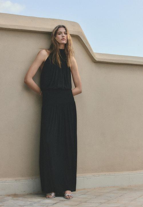 MANGO - Dress jelly - black