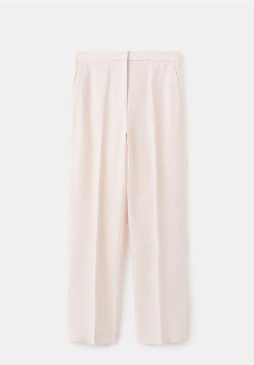 MANGO - Trousers boreli - light beige
