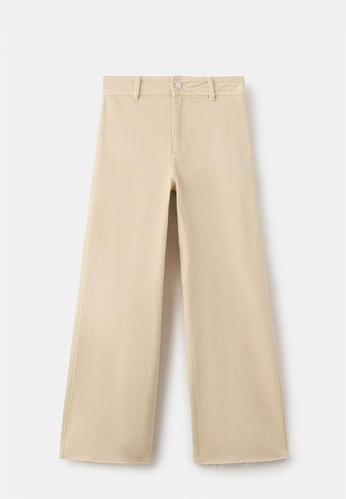 MANGO - Jeans catherin - light/pastel yellow