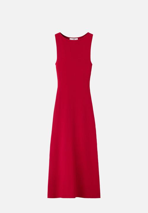 MANGO - Dress bettu - red