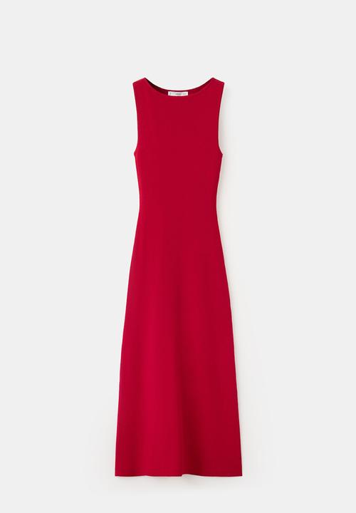 MANGO - Dress bettu - red