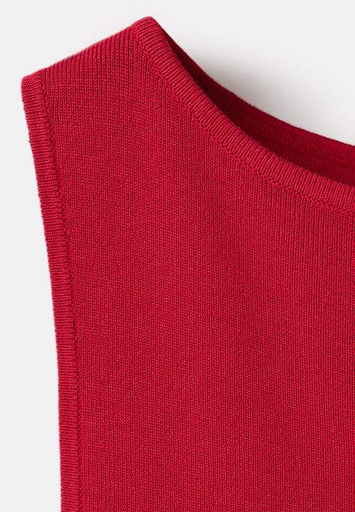 MANGO - Dress bettu - red