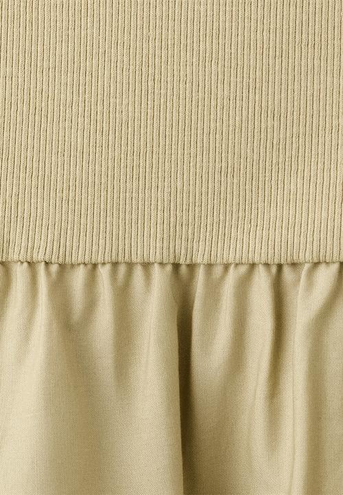 MANGO - Dress valvin - dark green