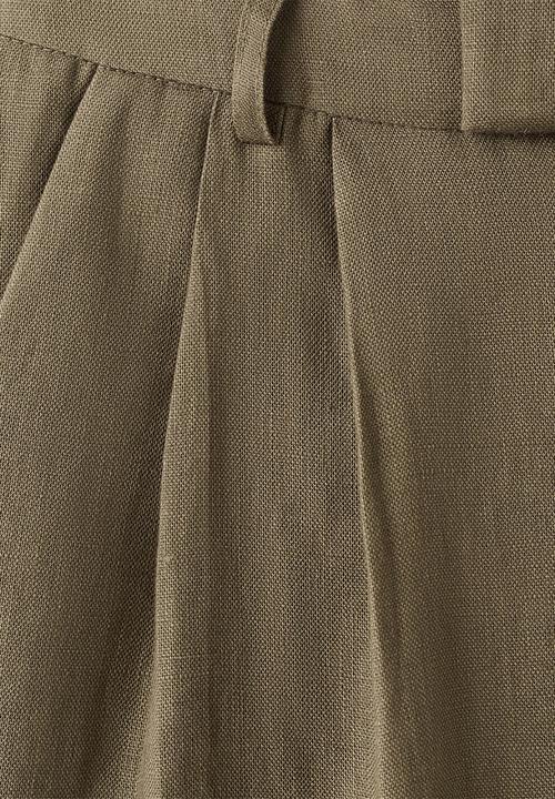 MANGO - Trousers listela - khaki