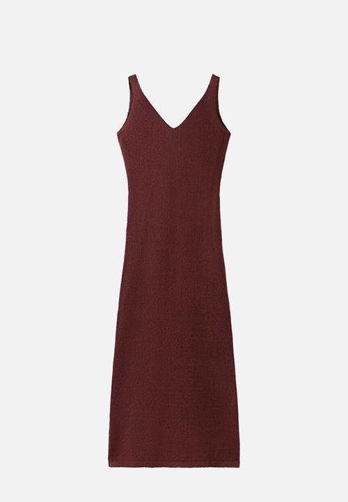 MANGO - Dress siena - medium orange