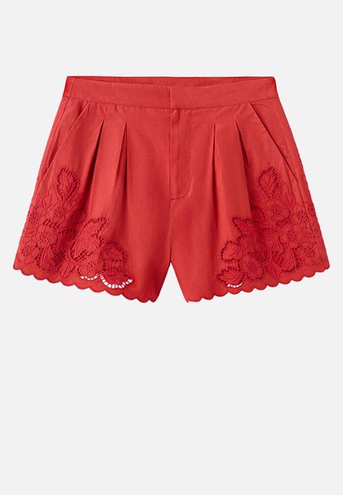 MANGO - Shorts betty - red