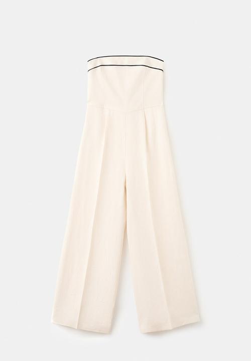 MANGO - Jumpsuit corso - light beige