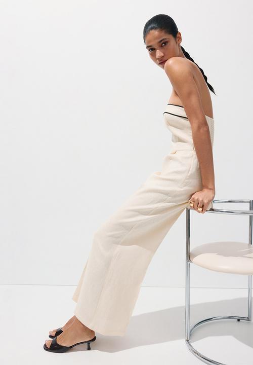 MANGO - Jumpsuit corso - light beige