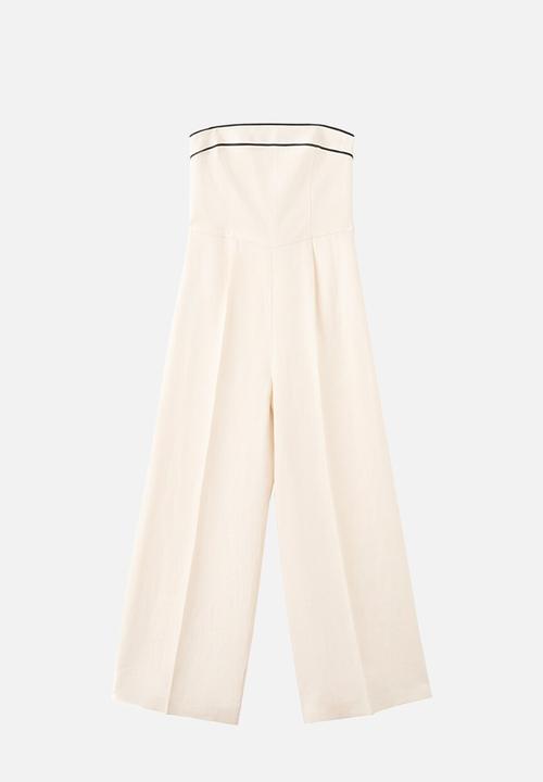 MANGO - Jumpsuit corso - light beige