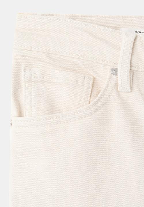 MANGO - Jeans sienna - light beige