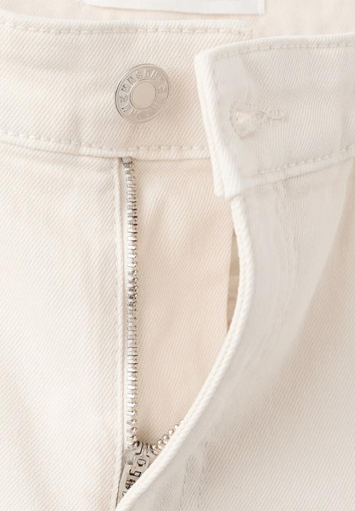 MANGO - Jeans sienna - light beige
