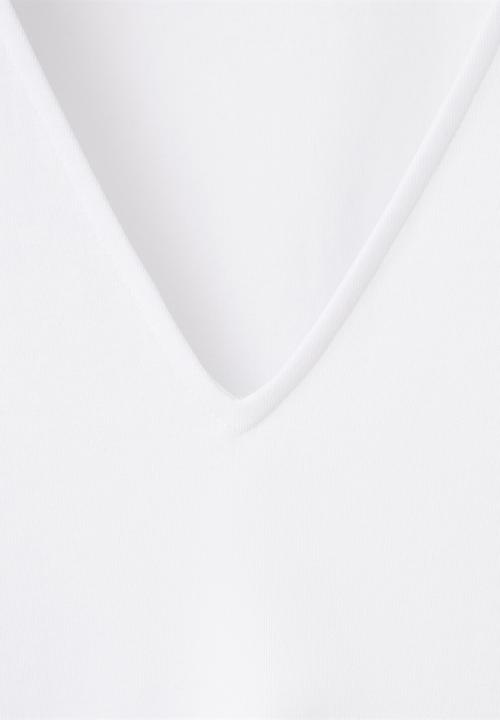 MANGO - T-shirt sevipi - white