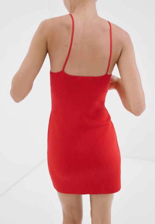 MANGO - Dress espeji - red