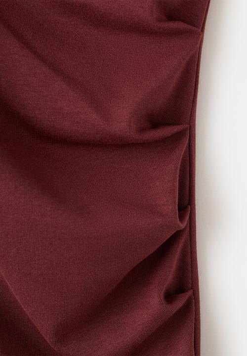 MANGO - Dress jumi - rust/copper