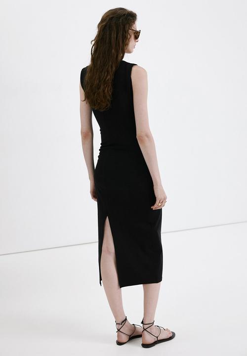 MANGO - Dress jumi - black