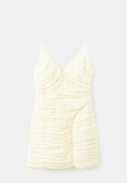 MANGO - Dress bruna - light beige