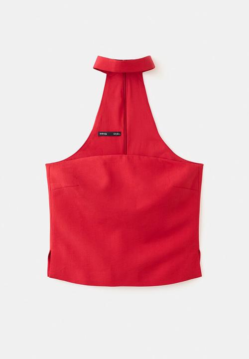 MANGO - Top maris - red