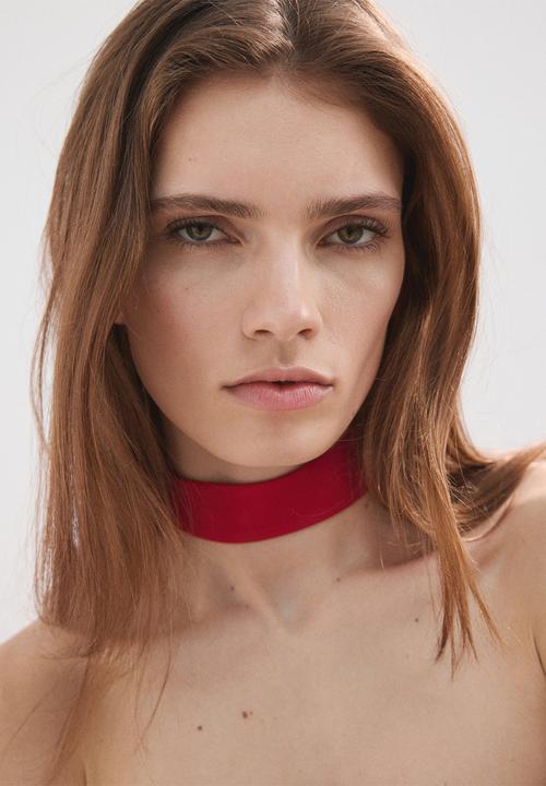 MANGO - Top maris - red