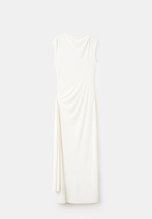 MANGO - Dress nala - natural