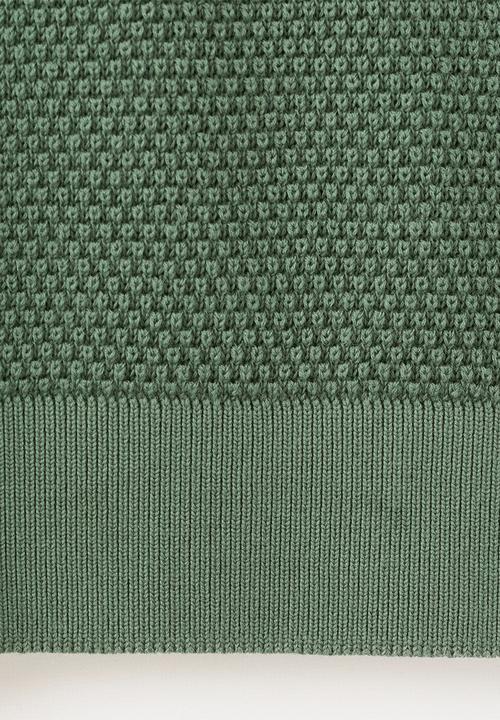 MANGO - Poloshirt Canario - Green