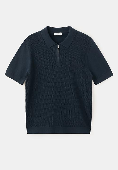 MANGO - Poloshirt Canario - Navy