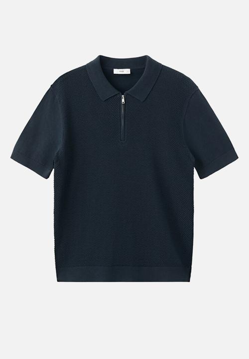 MANGO - Poloshirt Canario - Navy
