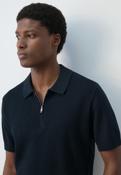 MANGO - Poloshirt Canario - Navy