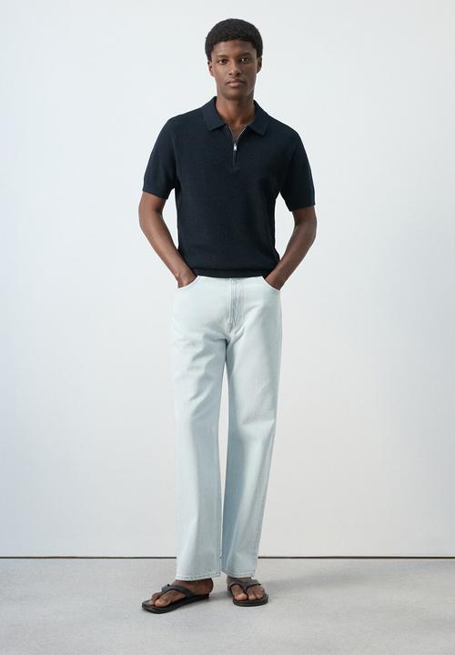 MANGO - Poloshirt Canario - Navy