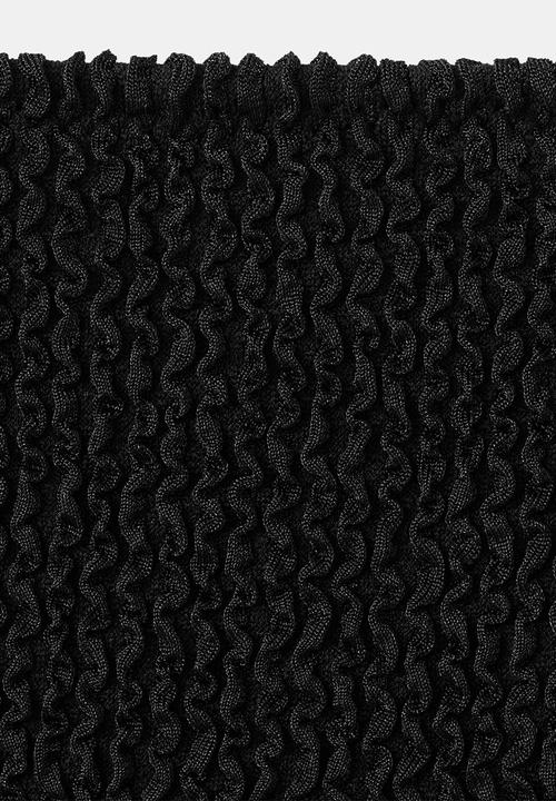 MANGO - Swimsuit ocean- black