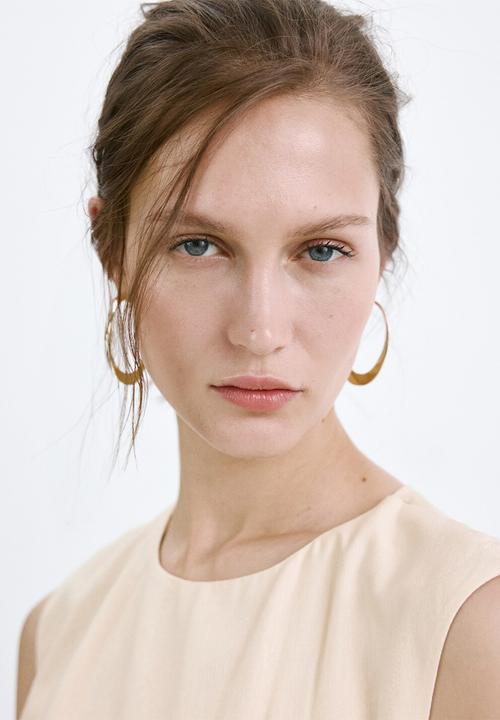 MANGO - Dress sieni - light beige