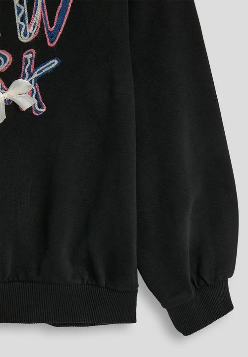 Pop Candy - Slogan sweater - black / new york