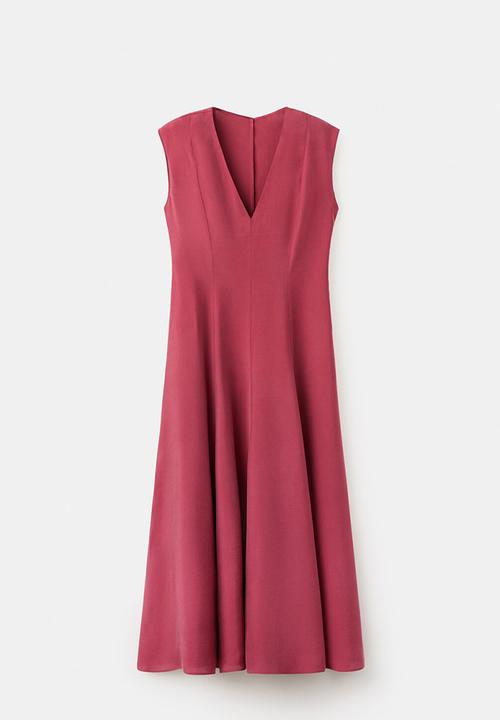 MANGO - Dress pascual - medium orange