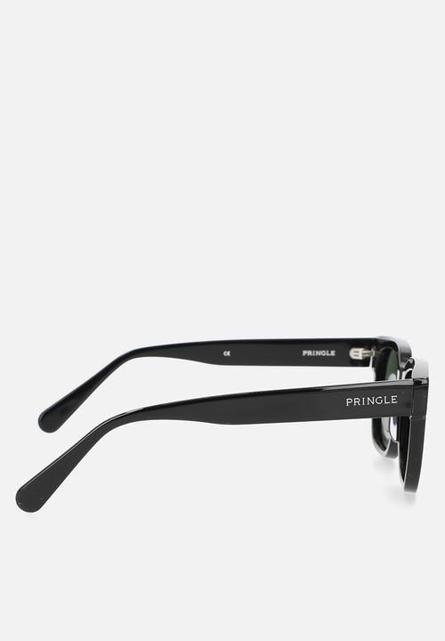 Pringle of Scotland - Square Shape Sunglasses 53 mm - Shiny Black