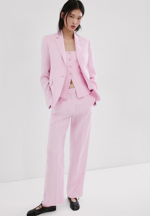 MANGO - Trousers boreli - pink